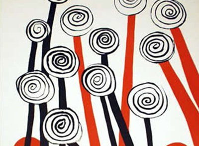 Alexander Calder - Poppies
