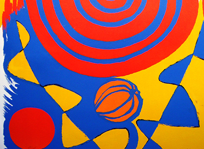 Alexander Calder - Orange Spiral