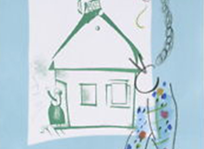 Marc Chagall - House In My Village