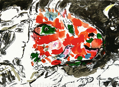 Marc Chagall - Red Goat