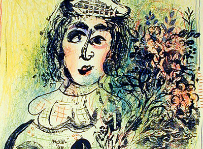 Marc Chagall - Clown
