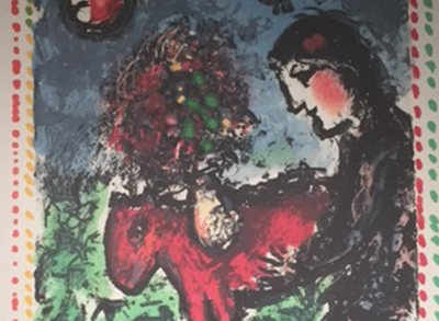 Marc Chagall - Red Donkey