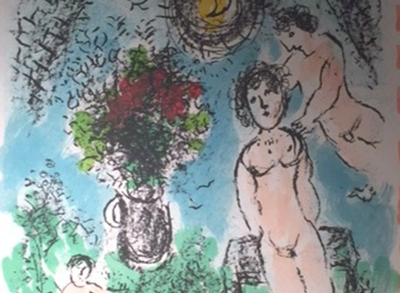 Marc Chagall - Lover’s Bouquet