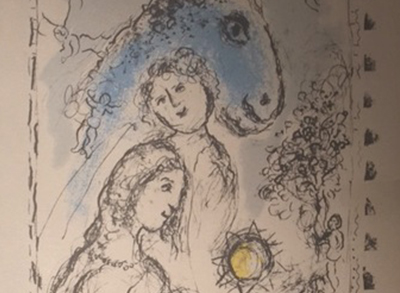Marc Chagall - Blue Horse