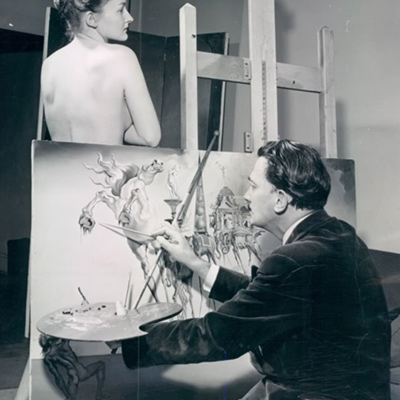 Salvador Dali - Headshot
