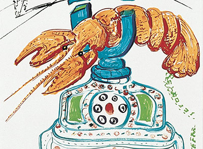 Salvador Dali - Lobster Telephone