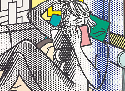 Roy Lichtenstein - Nude Reading