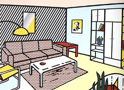 Roy Lichtenstein - Modern Room