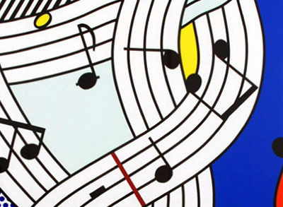 Roy Lichtenstein - Composition