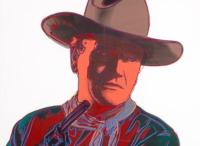 Andy Warhol - John Wayne